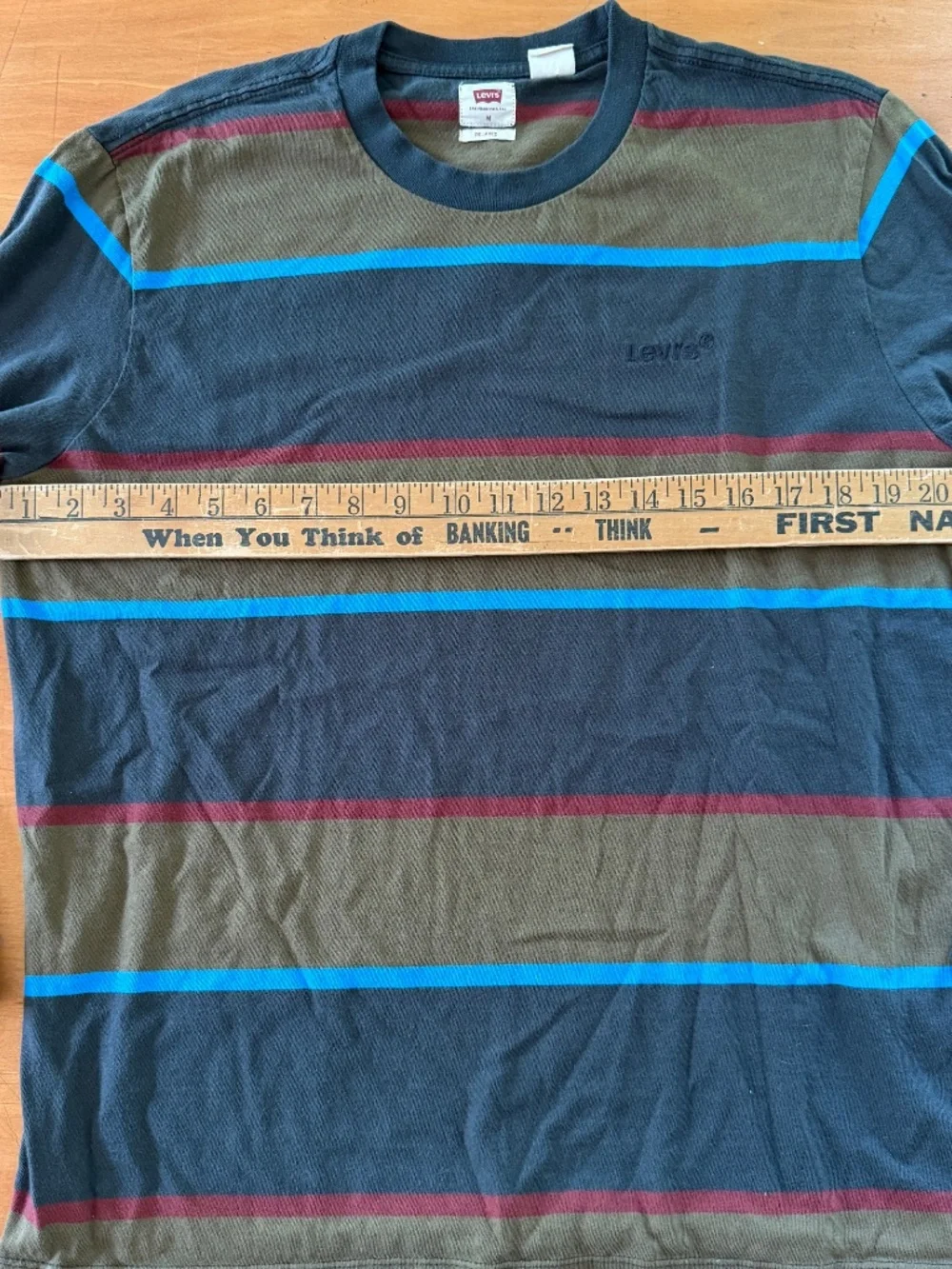Levi's Relaxed T-shirt, Cotton Long Sleeves M